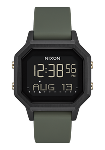 
NIXDEV01 Siren Stainless Steel Digital Watch - Black / Fatigue - View 1