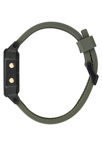 
NIXDEV01 Siren Stainless Steel Digital Watch - Black / Fatigue - View 2