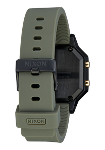 
NIXDEV01 Siren Stainless Steel Digital Watch - Black / Fatigue - View 3