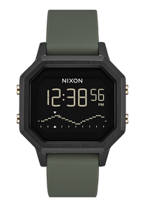 
NIXDEV01 Siren Stainless Steel Digital Watch - Black / Fatigue - View 4