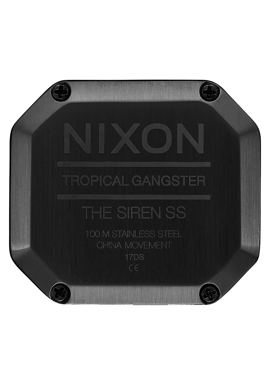 
NIXDEV01 Siren Stainless Steel Digital Watch - Black / Fatigue - View 5