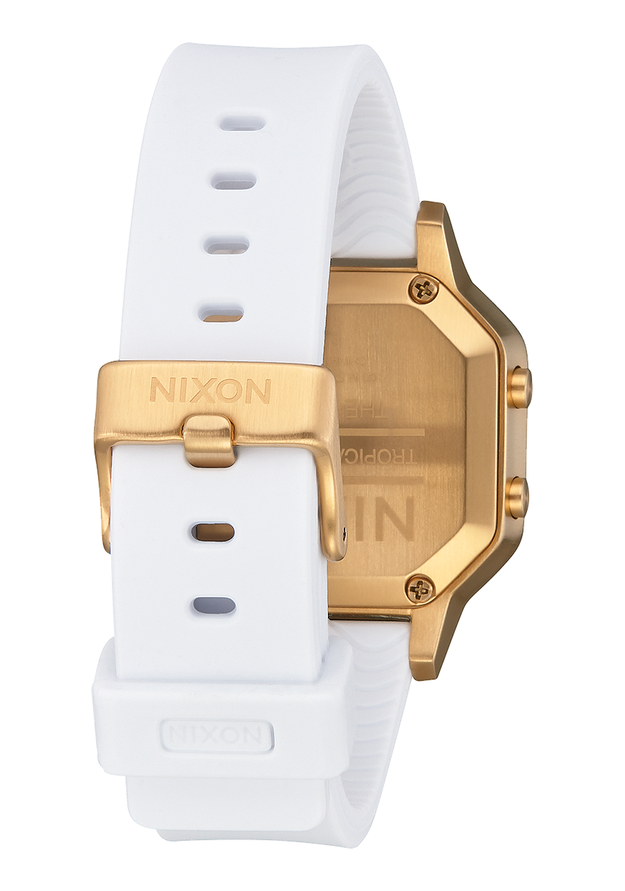 
NIXDEV01 Siren Stainless Steel Digital Watch - Gold / White - View 3