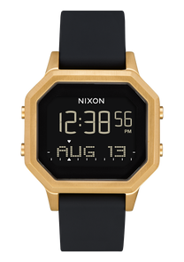 
NIXDEV01 Siren Stainless Steel Digital Watch - Gold / Black - View 1