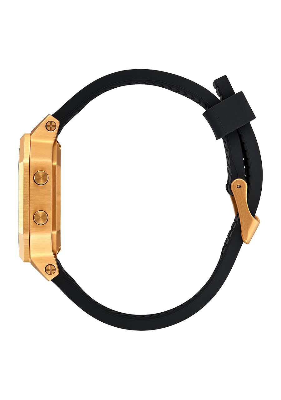 
NIXDEV01 Siren Stainless Steel Digital Watch - Gold / Black - View 2