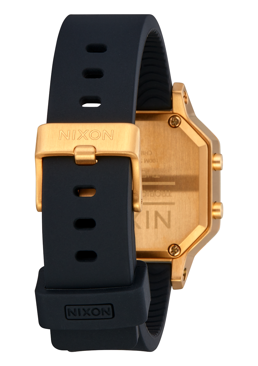 
NIXDEV01 Siren Stainless Steel Digital Watch - Gold / Black - View 3