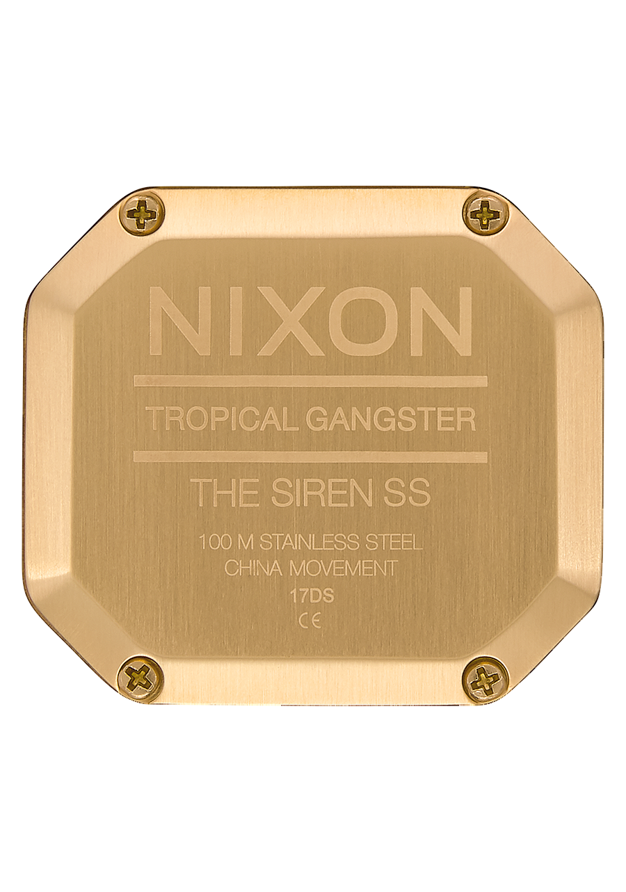 
NIXDEV01 Siren Stainless Steel Digital Watch - Gold / Black - View 4