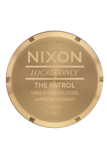 
NIXDEV01 Patrol Analog Watch - Gold / Black - View 4