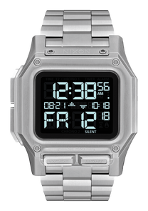 
NIXDEV01 Regulus Stainless Steel Digital Watch - Black - View 1