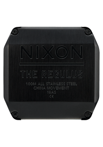 
NIXDEV01 Regulus Stainless Steel Digital Watch - All Black - View 4
