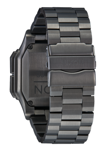 
NIXDEV01 Regulus Stainless Steel Digital Watch - Gunmetal - View 3