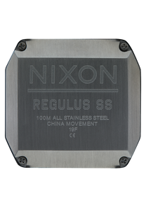 
NIXDEV01 Regulus Stainless Steel Digital Watch - Gunmetal - View 4
