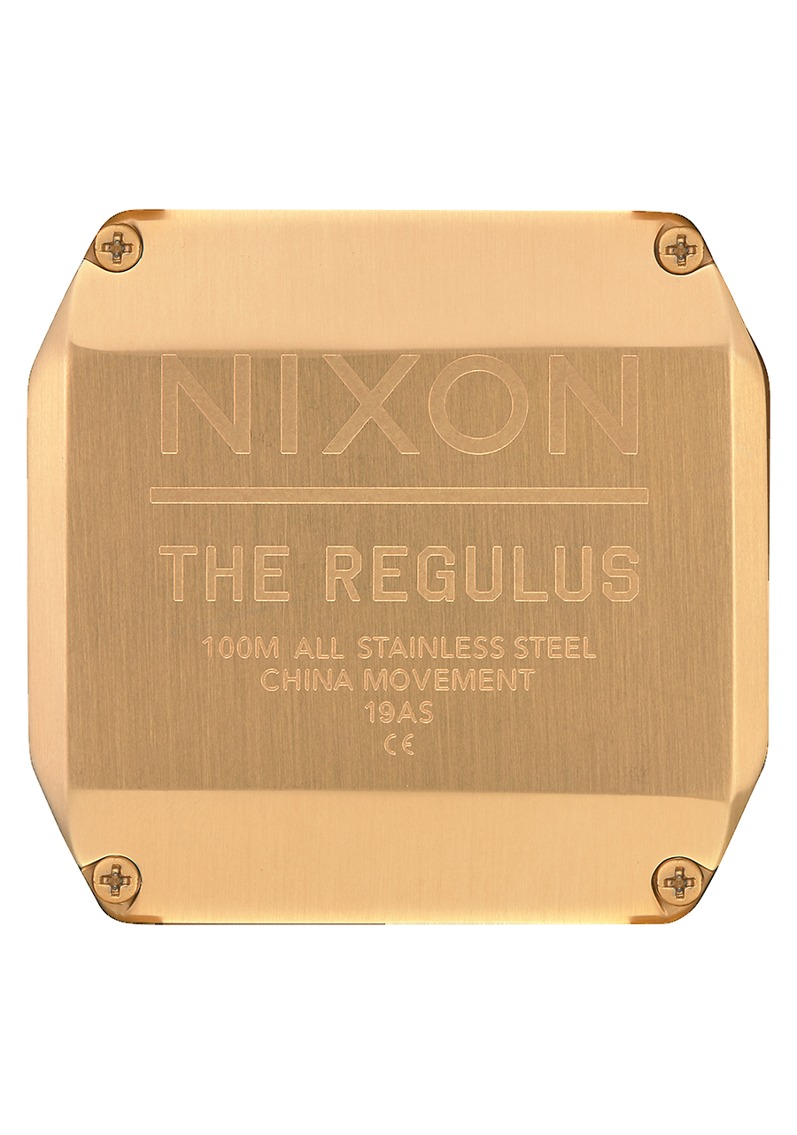 
NIXDEV01 Regulus Stainless Steel Digital Watch - All Gold - View 4