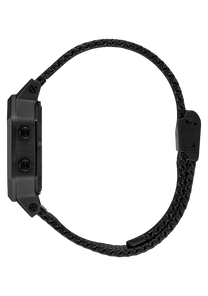 
NIXDEV01 Siren Milanese Digital Watch - All Black - View 2