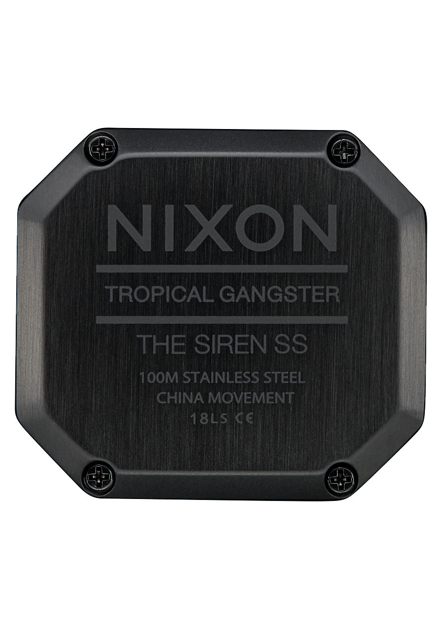 
NIXDEV01 Siren Milanese Digital Watch - All Black - View 4