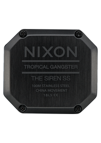 
NIXDEV01 Siren Milanese Digital Watch - All Black - View 4