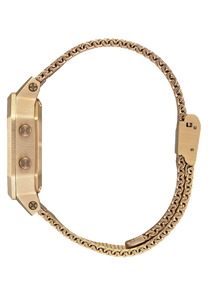 
NIXDEV01 Siren Milanese Digital Watch - All Gold - View 2