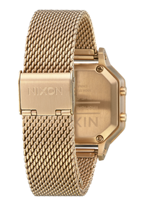 
NIXDEV01 Siren Milanese Digital Watch - All Gold - View 3