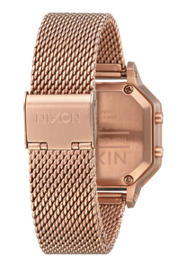 
NIXDEV01 Siren Milanese Digital Watch - All Rose Gold - View 3
