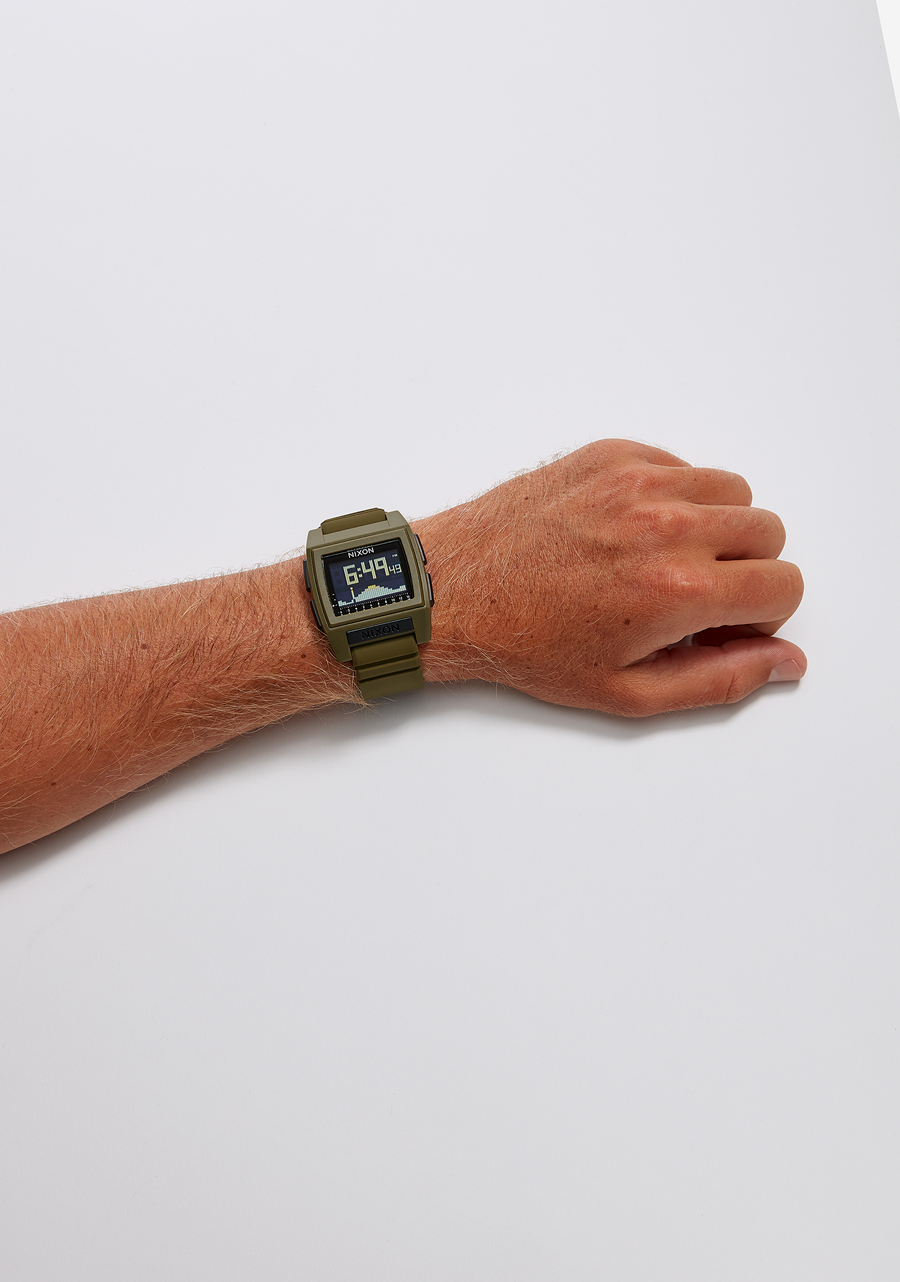 
NIXDEV01 Base Tide Pro Digital Watch - Green Camo - View 6