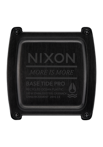 
NIXDEV01 Base Tide Pro Digital Watch - All Black / Blue - View 4