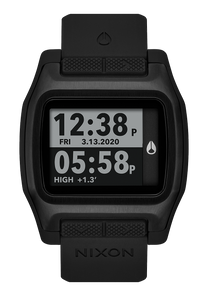 
NIXDEV01 High Tide Digital Watch - All Black - View 1
