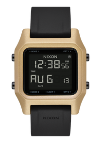 
NIXDEV01 Staple Digital Watch - Black / Gold - View 1
