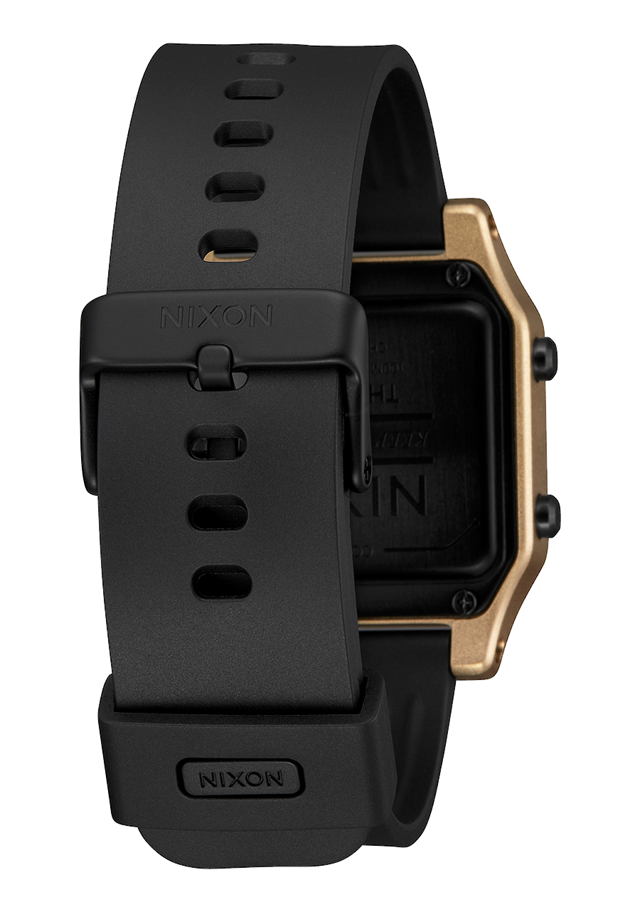 
NIXDEV01 Staple Digital Watch - Black / Gold - View 3