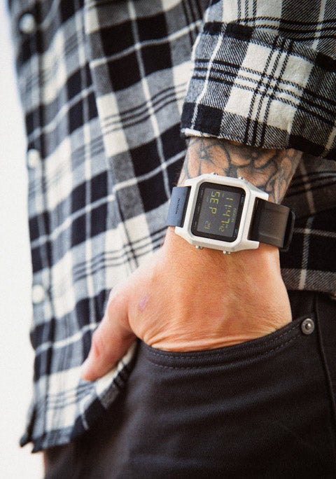 
NIXDEV01 Staple Digital Watch - Silver / Black - View 5