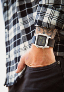 
NIXDEV01 Staple Digital Watch - Silver / Black - View 5