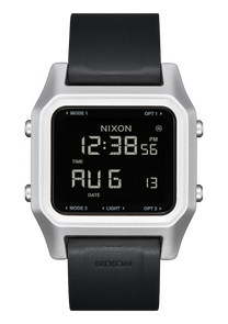 
NIXDEV01 Staple Digital Watch - Silver / Black - View 1