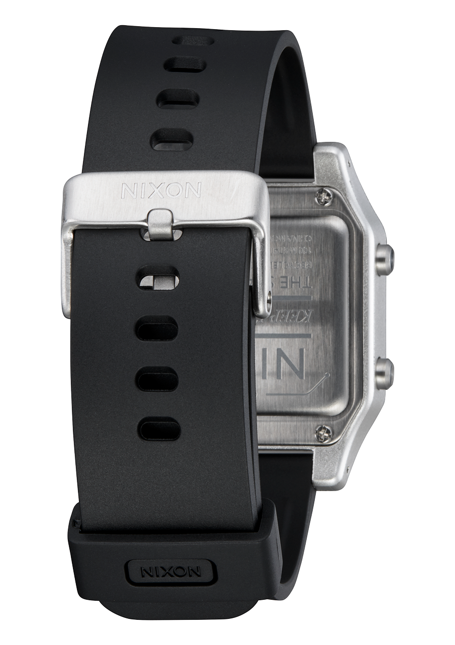
NIXDEV01 Staple Digital Watch - Silver / Black - View 3