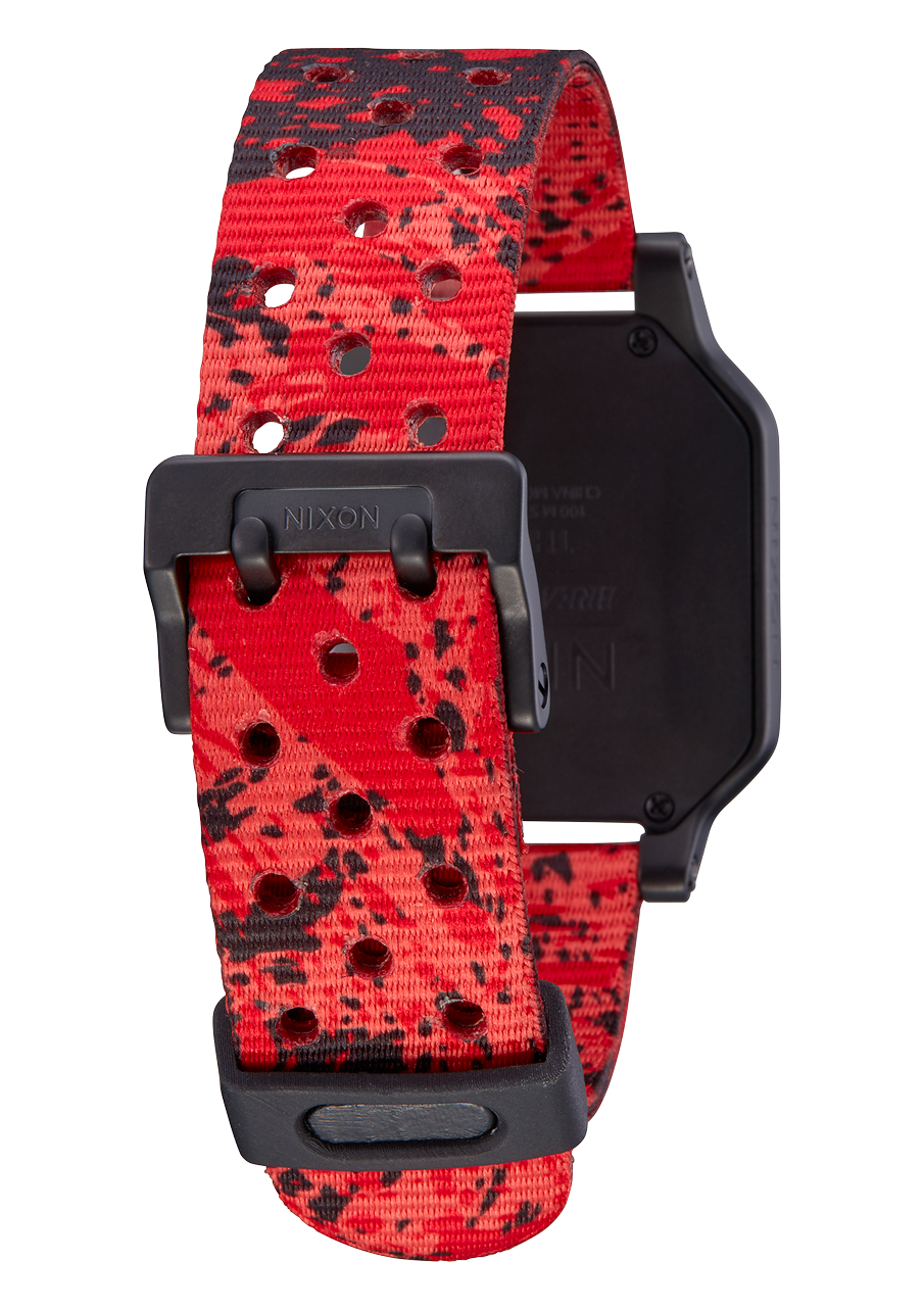 
NIXDEV01 Heat Digital Watch - Black / Red - View 3