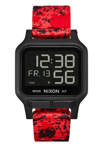 
NIXDEV01 Heat Digital Watch - Black / Red - View 6