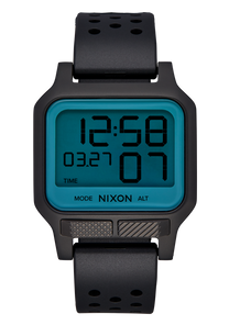 
NIXDEV01 Heat Digital Watch - Black / Aqua Positive - View 1