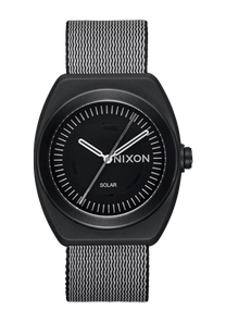 
NIXDEV01 Light-Wave Analog Watch - All Black - View 1