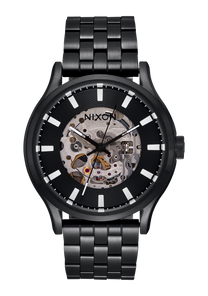
NIXDEV01 Spectra Analog Watch - Black / Black - View 1