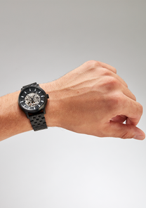 
NIXDEV01 Spectra Analog Watch - Black / Black - View 5