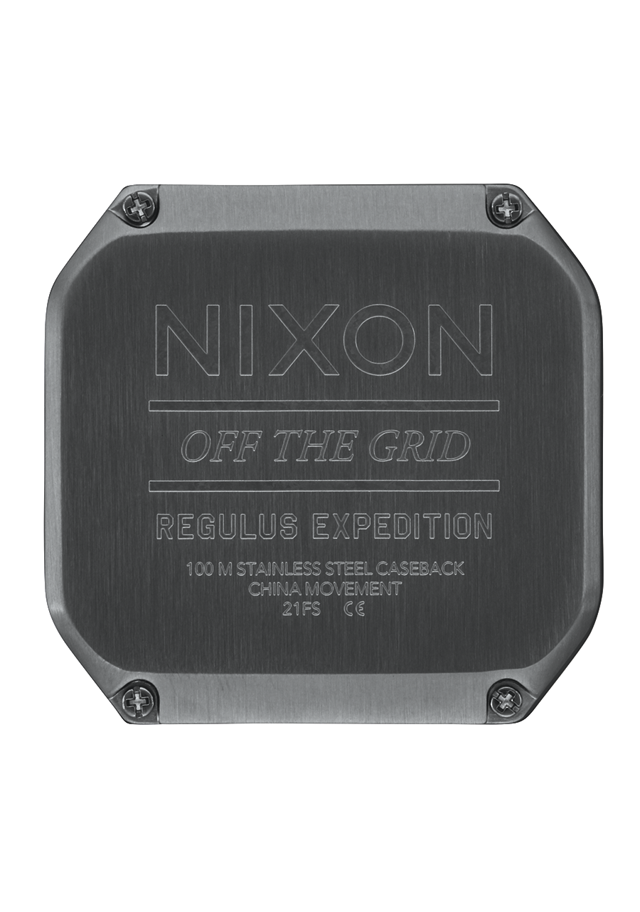 
NIXDEV01 Regulus Expedition Digital Watch - Gunmetal / Surplus - View 4