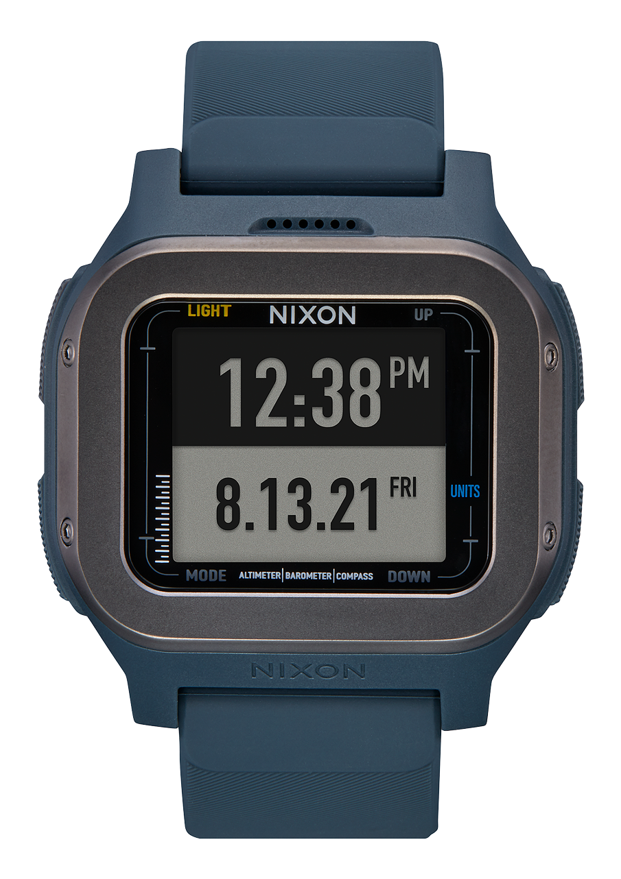 
NIXDEV01 Regulus Expedition Digital Watch - Navy - View 3