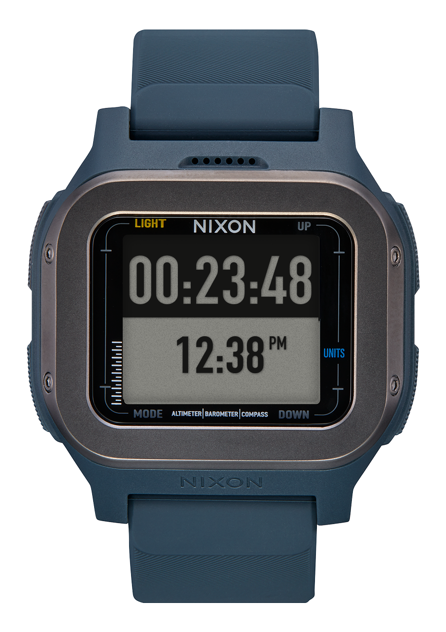 
NIXDEV01 Regulus Expedition Digital Watch - Navy - View 2