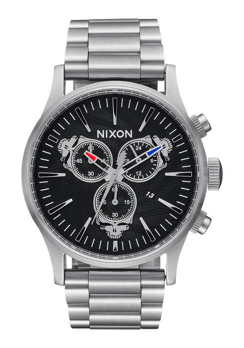 Grateful Dead Sentry Chrono - Silver / Black