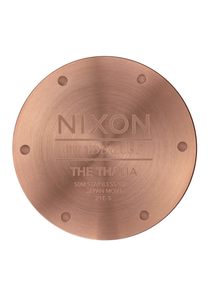 
NIXDEV01 Thalia Leather Analog Watch - Rose Gold / White - View 4