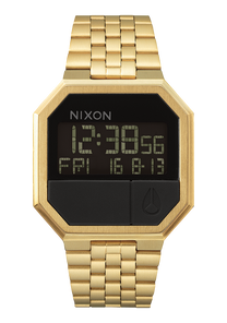 
NIXDEV01 Re-Run Digital Watch - All Gold - View 1