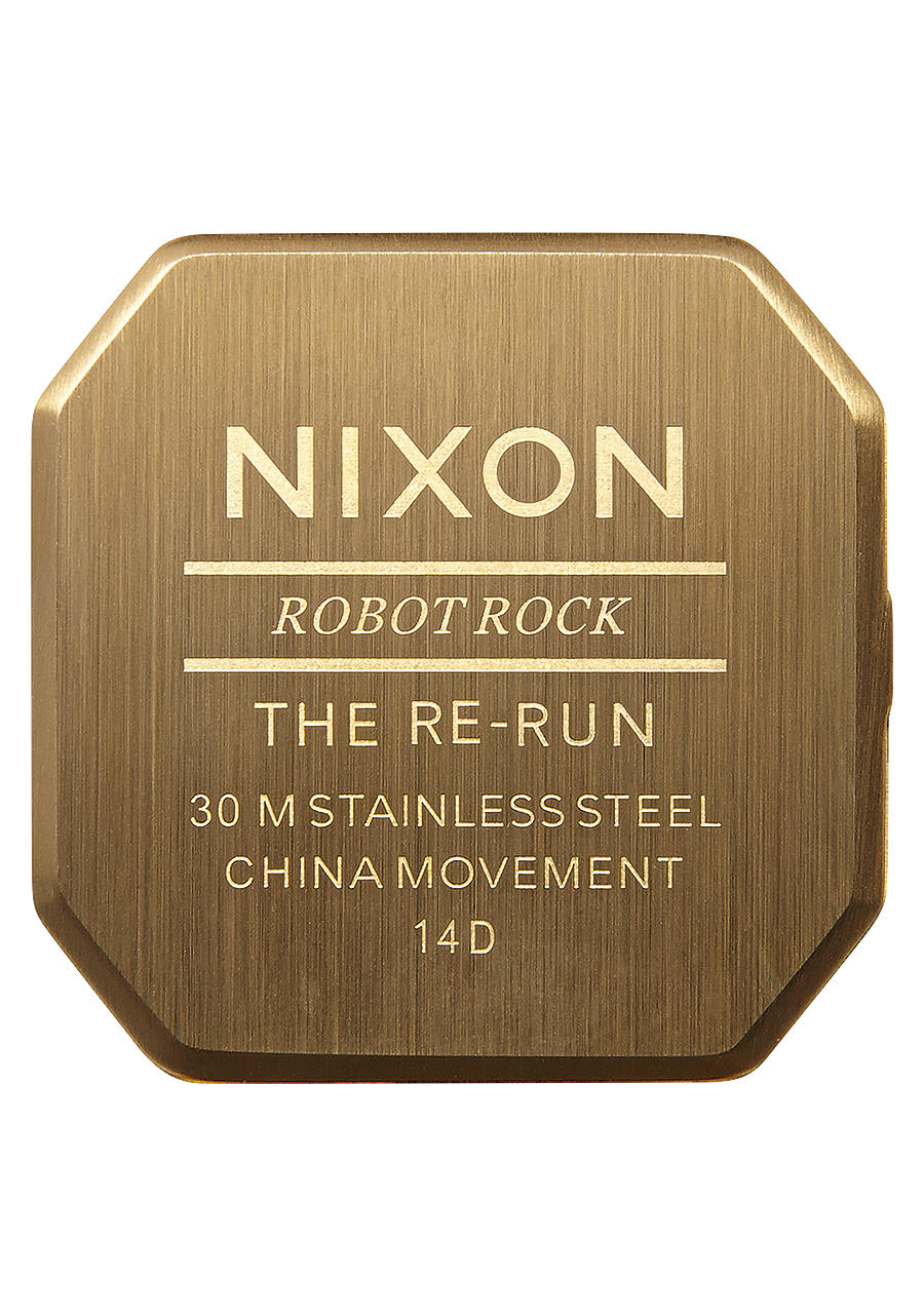 
NIXDEV01 Re-Run Digital Watch - All Gold - View 4