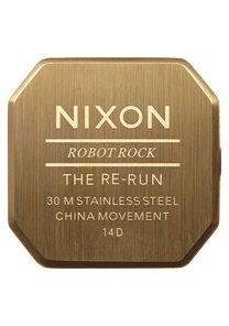 
NIXDEV01 Re-Run Digital Watch - All Gold - View 4
