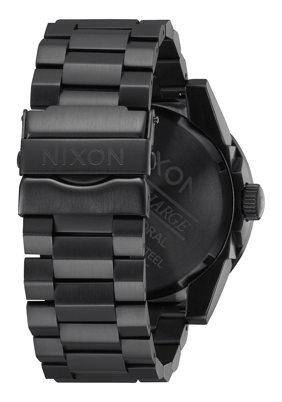 
NIXDEV01 Corporal Stainless Steel Analog Watch - Matte Black / Gold - View 3