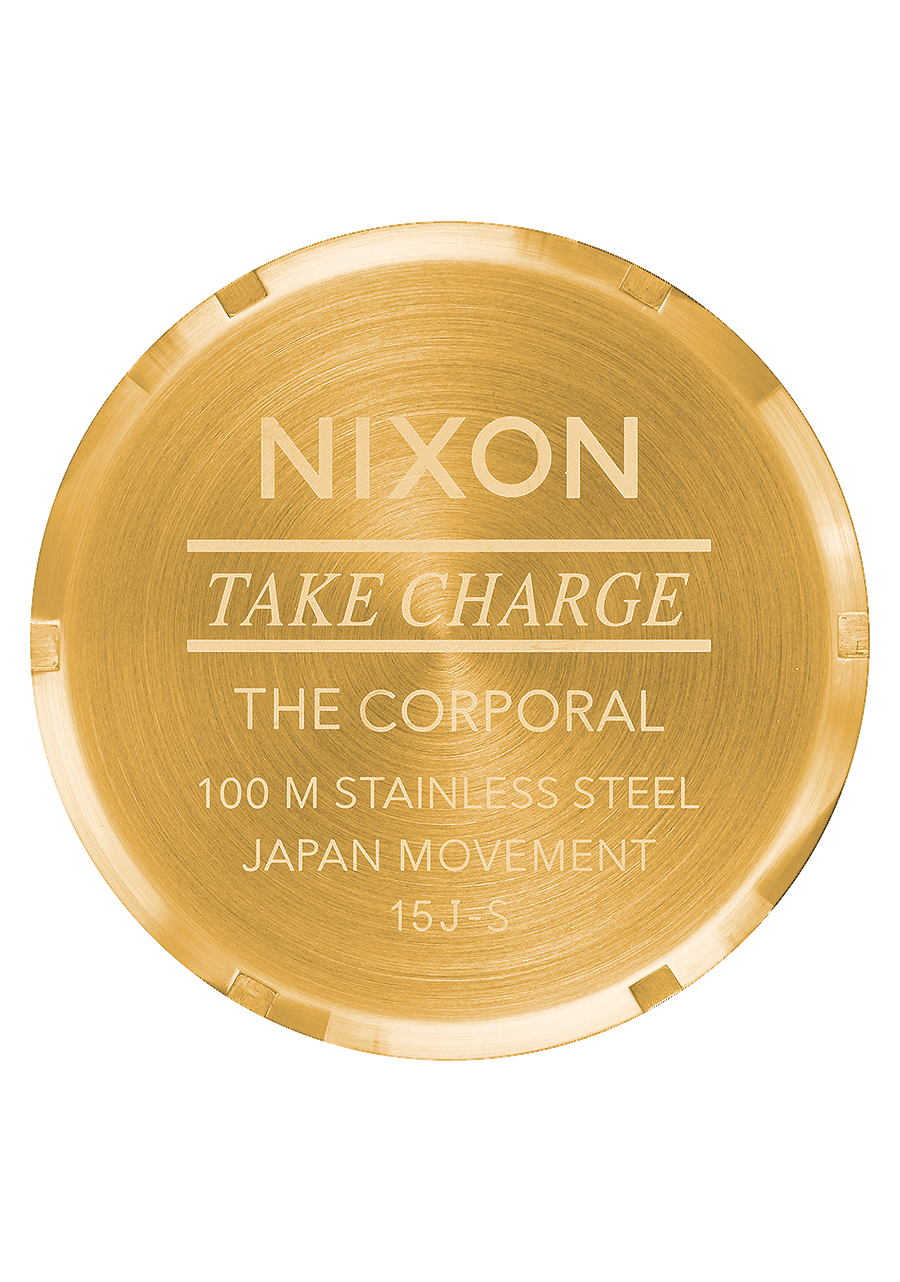 
NIXDEV01 Corporal Stainless Steel Analog Watch - All Gold - View 4