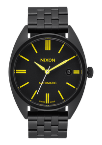 
NIXDEV01 Supremacy Analog Watch - Black / Yellow - View 1