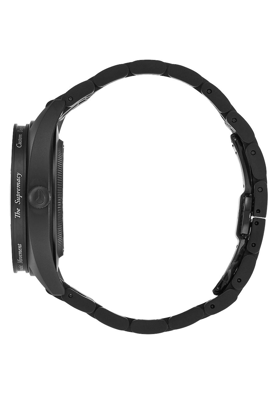 
NIXDEV01 Supremacy Analog Watch - Black / Yellow - View 2