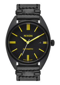 
NIXDEV01 Supremacy Analog Watch - Black / Yellow - View 5